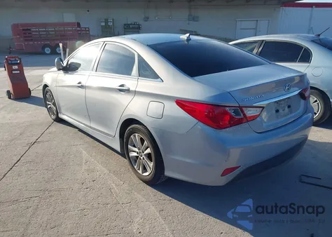 2014 Hyundai Sonata Gls из США, поврежденный, VIN 5NPEB4AC7EH853540